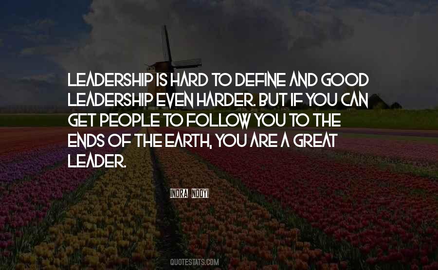 Great Leader Quotes #992902