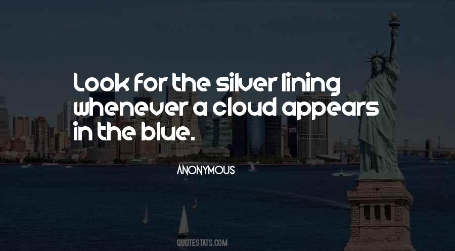 Quotes About A Silver Lining #1053510