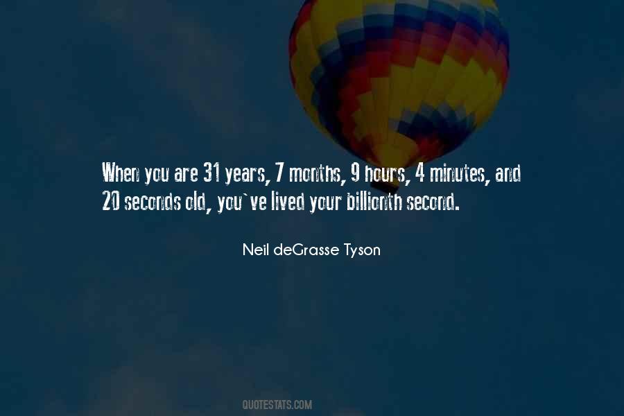 Billionth Of A Second Quotes #1556782