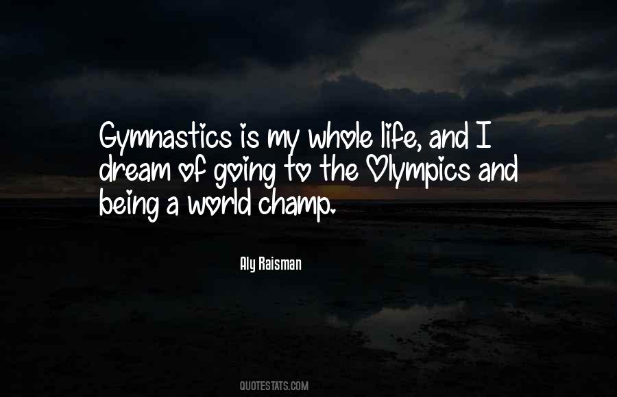 Quotes About Gymnastics Life #89035