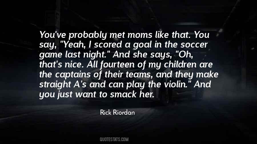 Soccer Game Quotes #245612