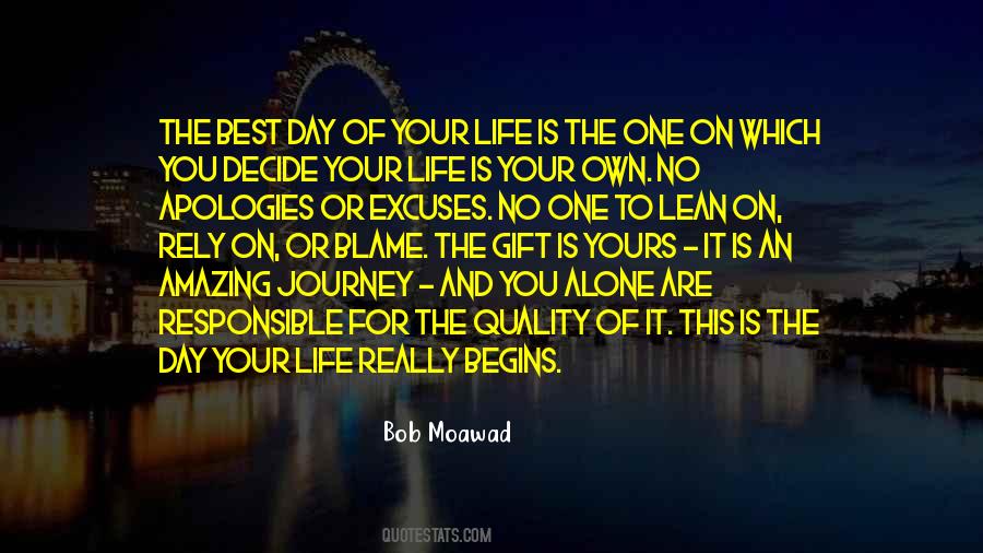 Quotes About The Best Day Of Your Life #1591767