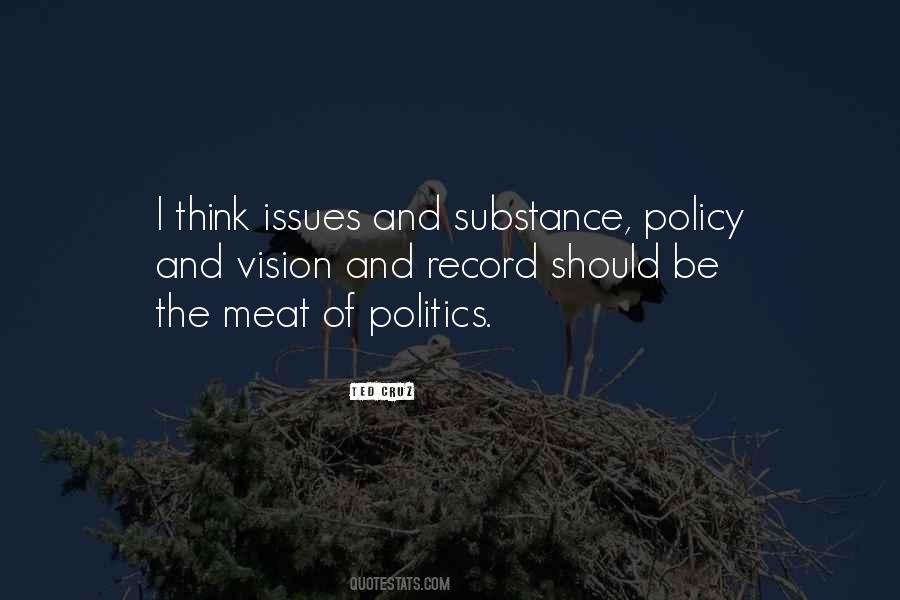 Policy Issues Quotes #1589717