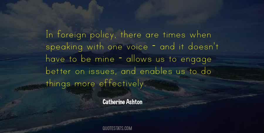 Policy Issues Quotes #1798920