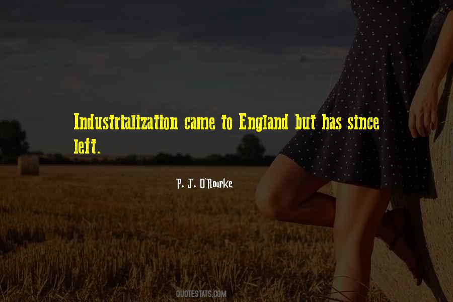 Quotes About Industrialization #1154580