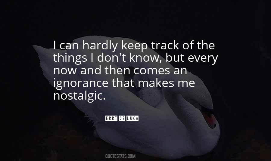 Quotes About Track #1657342