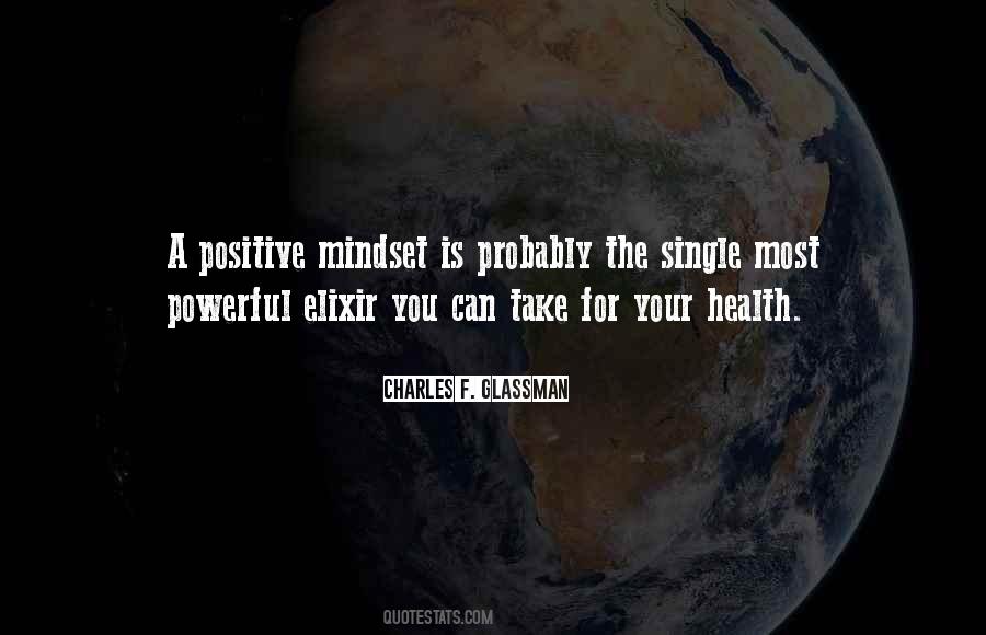 Quotes About A Positive Mindset #1120746