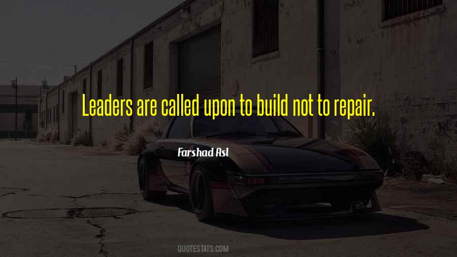 Quotes About Repair #1237375