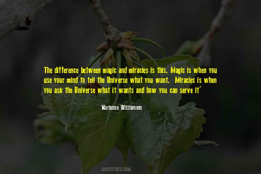 Quotes About Miracles And Magic #98866