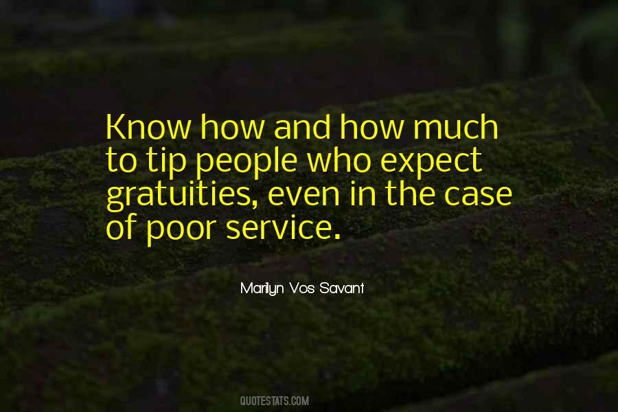 Quotes About Poor Service #693050