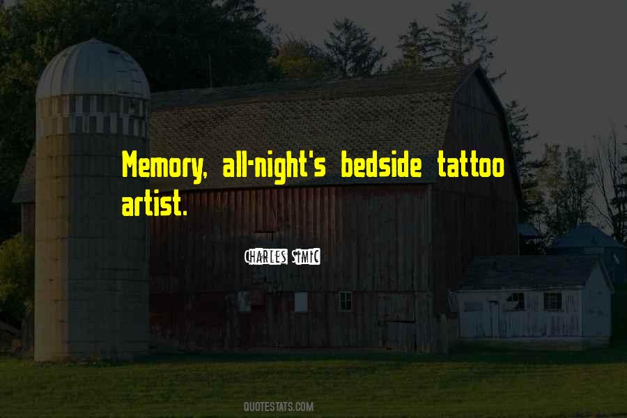 Quotes About Tattoo Artist #1012593