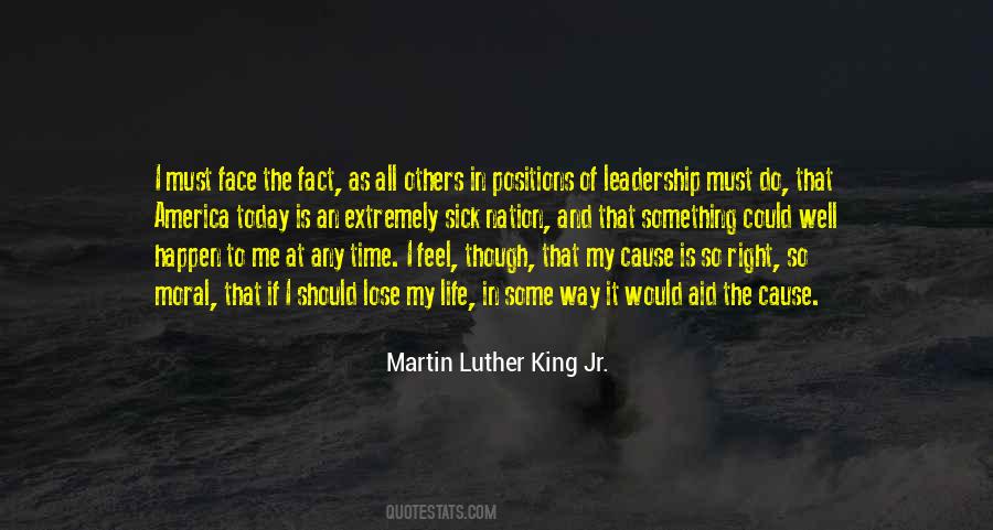 Quotes About Leadership Martin Luther King #1324963