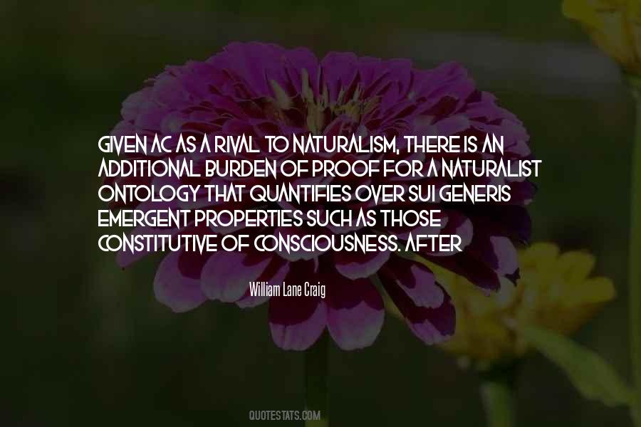 Quotes About Naturalism #1118652