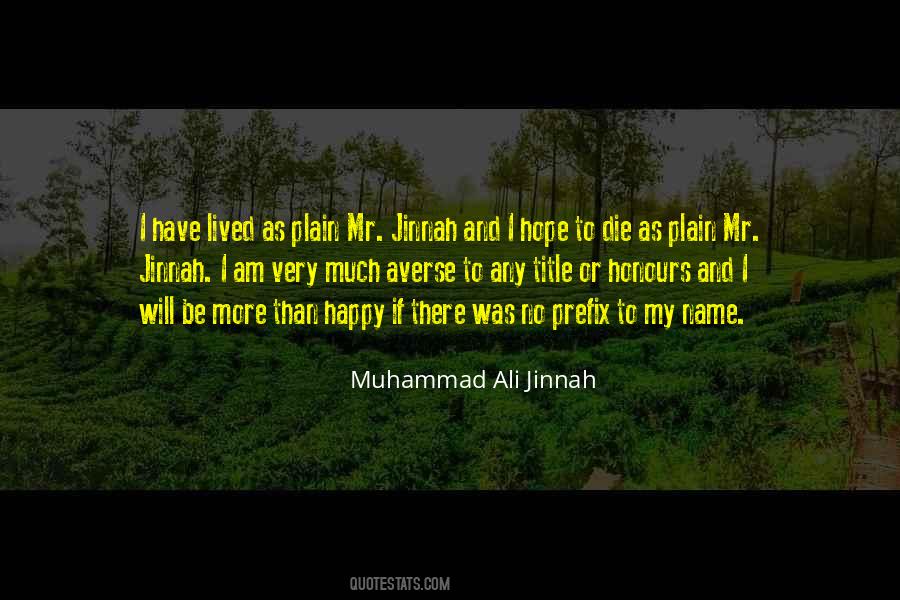 Quotes About Jinnah #848936