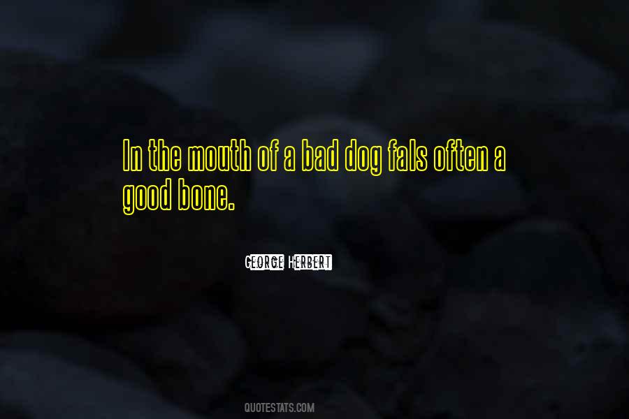 Quotes About Dog Bones #662824