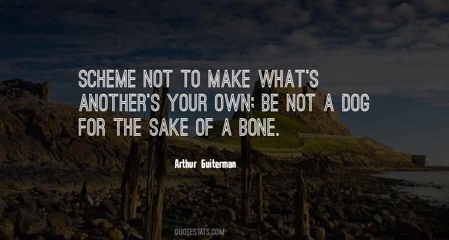 Quotes About Dog Bones #793703