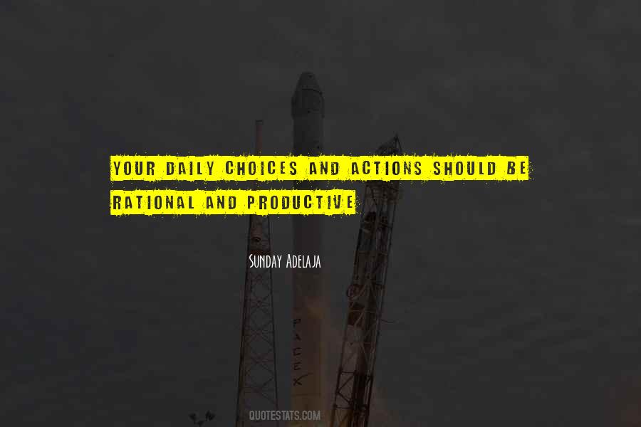 Choices And Actions Quotes #1261747