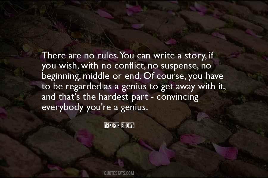 Rules Of Writing Quotes #1146484