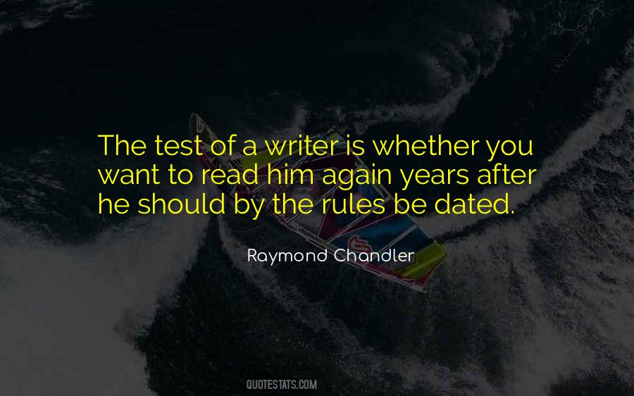 Rules Of Writing Quotes #575551