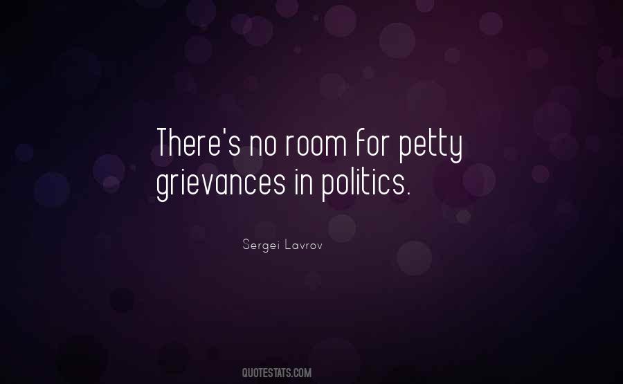 Quotes About Grievances #456576