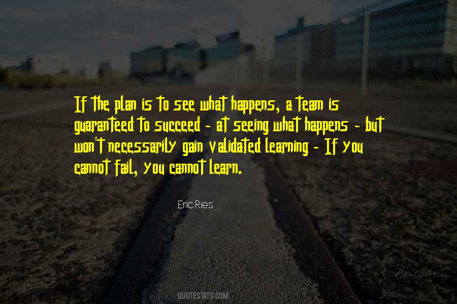 Plan To Fail Quotes #134220