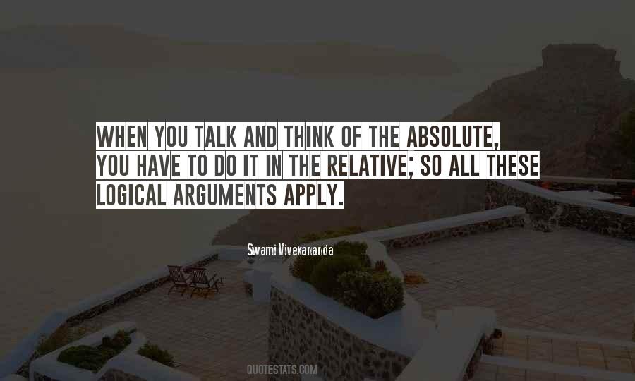 Quotes About Logical Arguments #1565678