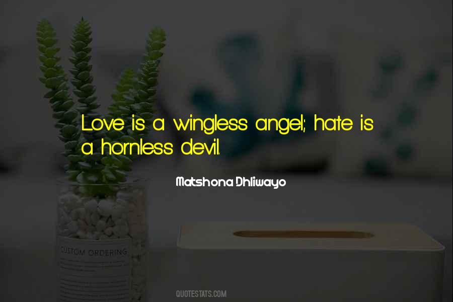 Angel Love Quotes #333026