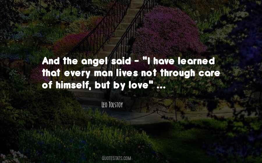 Angel Love Quotes #339147