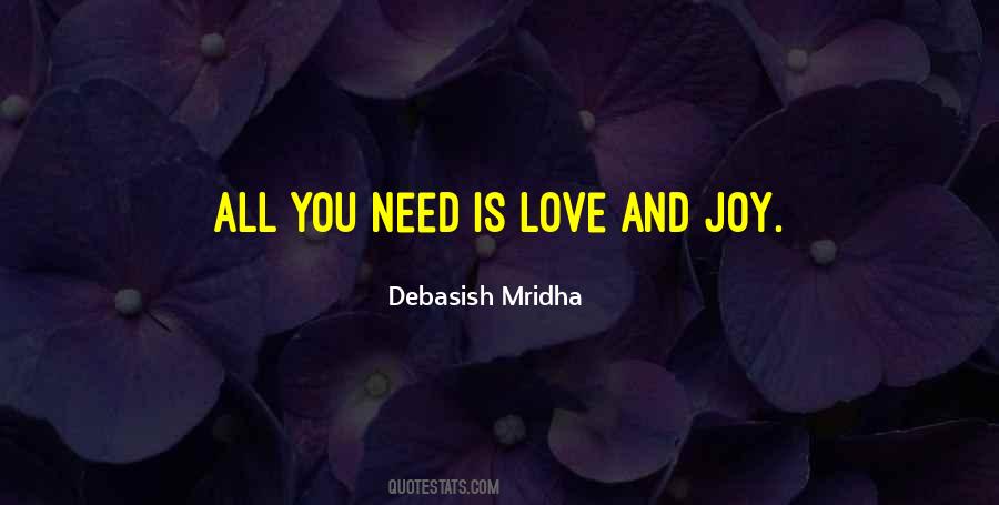 Quotes About All You Need Is Love #107352