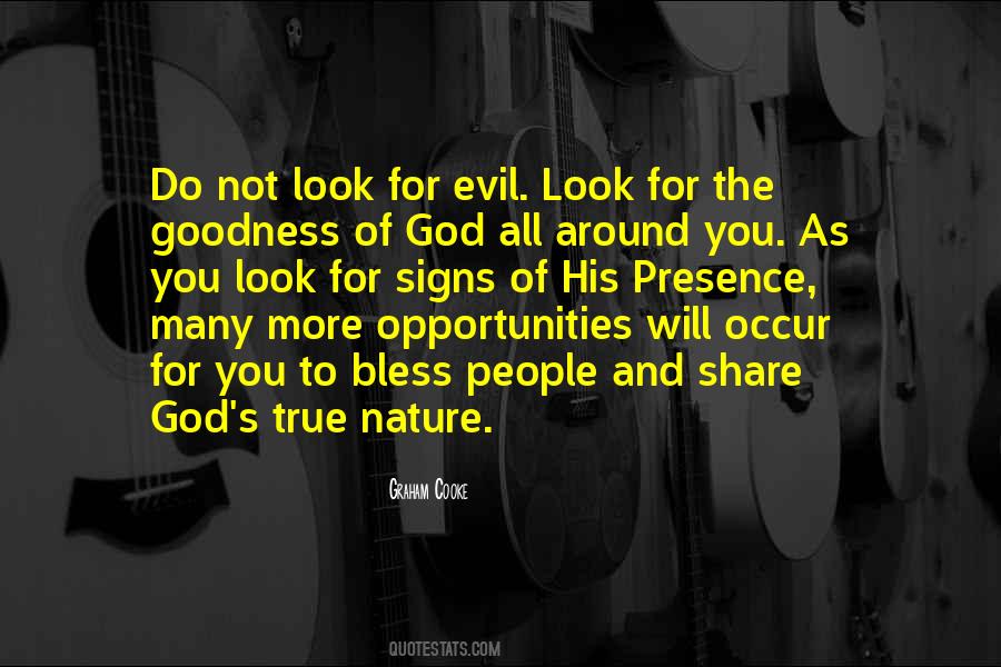 Quotes About God's Goodness #671691