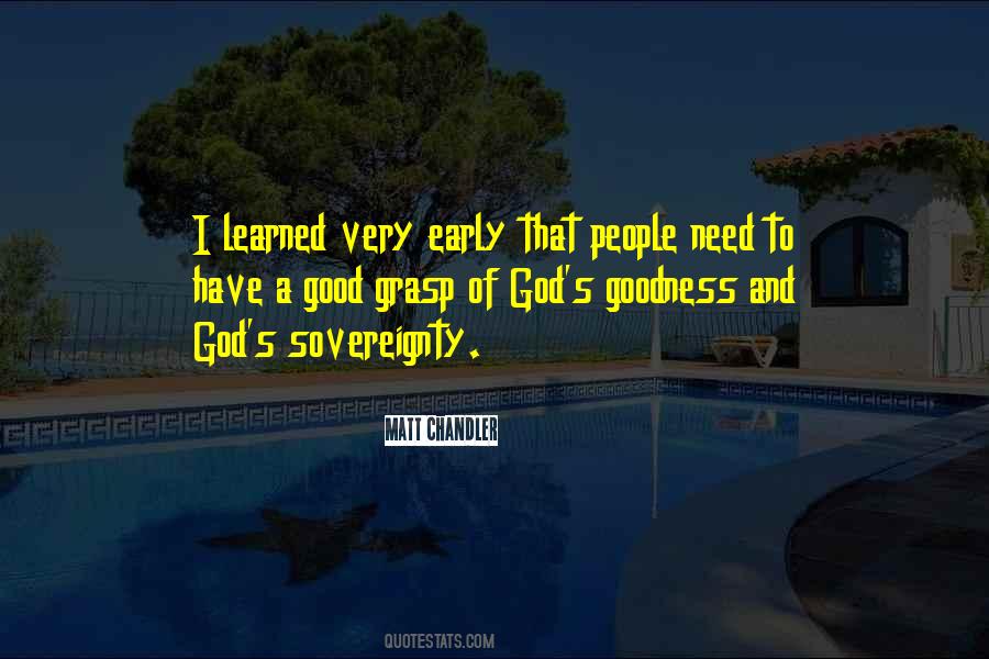 Quotes About God's Goodness #762811