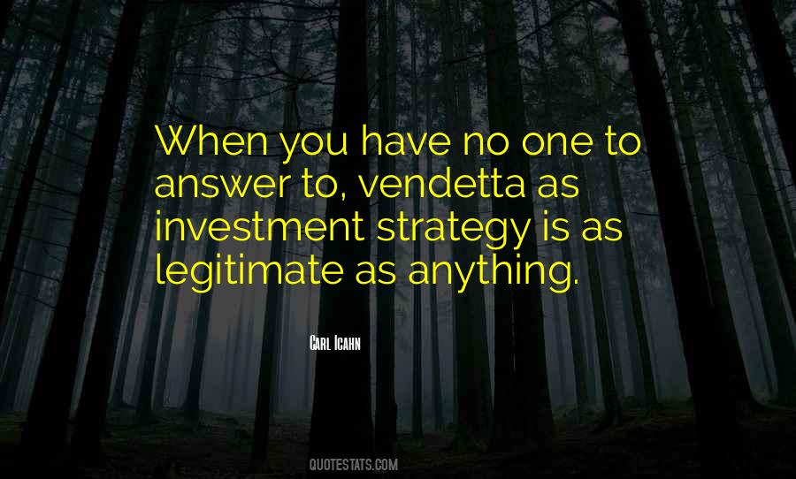 Quotes About Vendetta #1462021