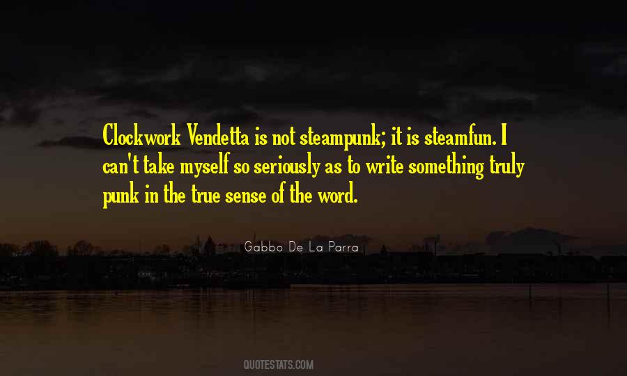 Quotes About Vendetta #960043