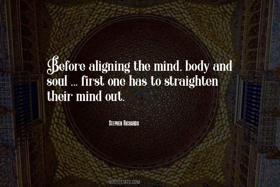 Quotes About The Mind Body And Soul #781614
