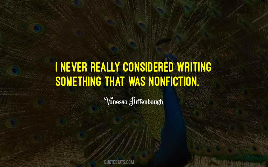 Quotes About Writing Nonfiction #1000724