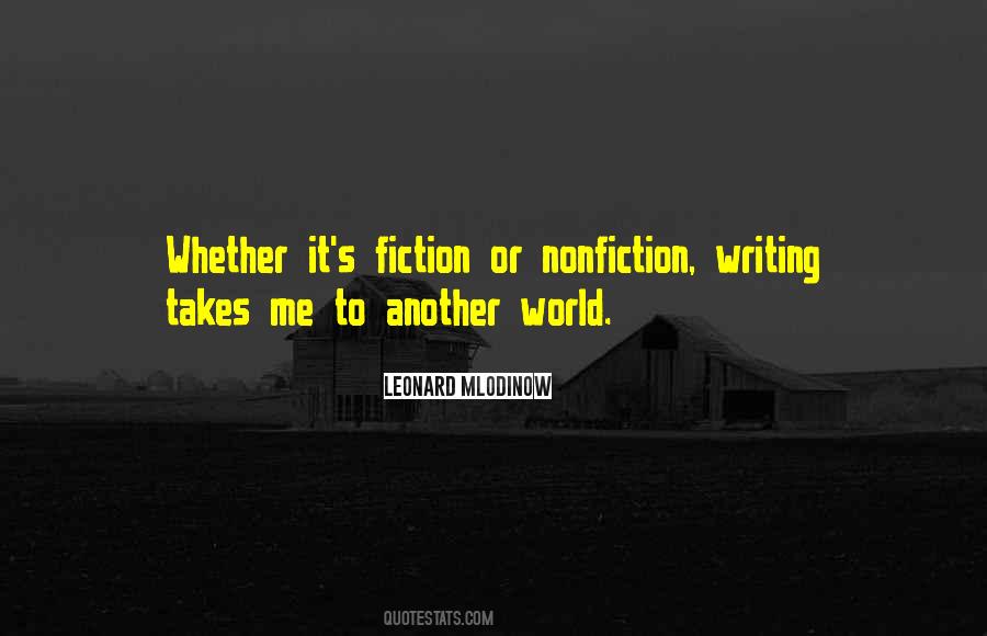 Quotes About Writing Nonfiction #1314210