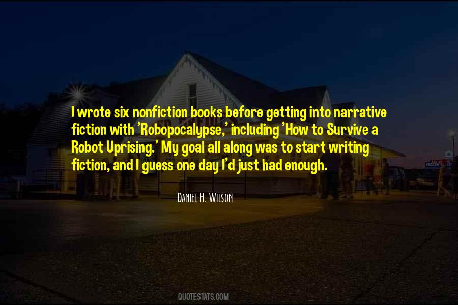 Quotes About Writing Nonfiction #1598190