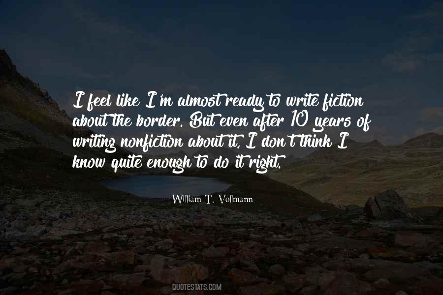 Quotes About Writing Nonfiction #615763