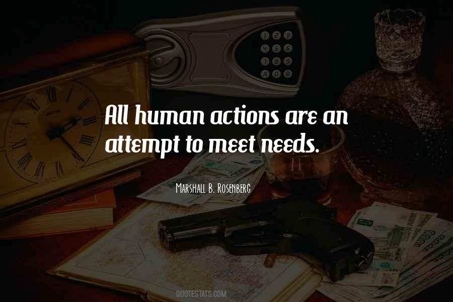 Quotes About Human Actions #123841