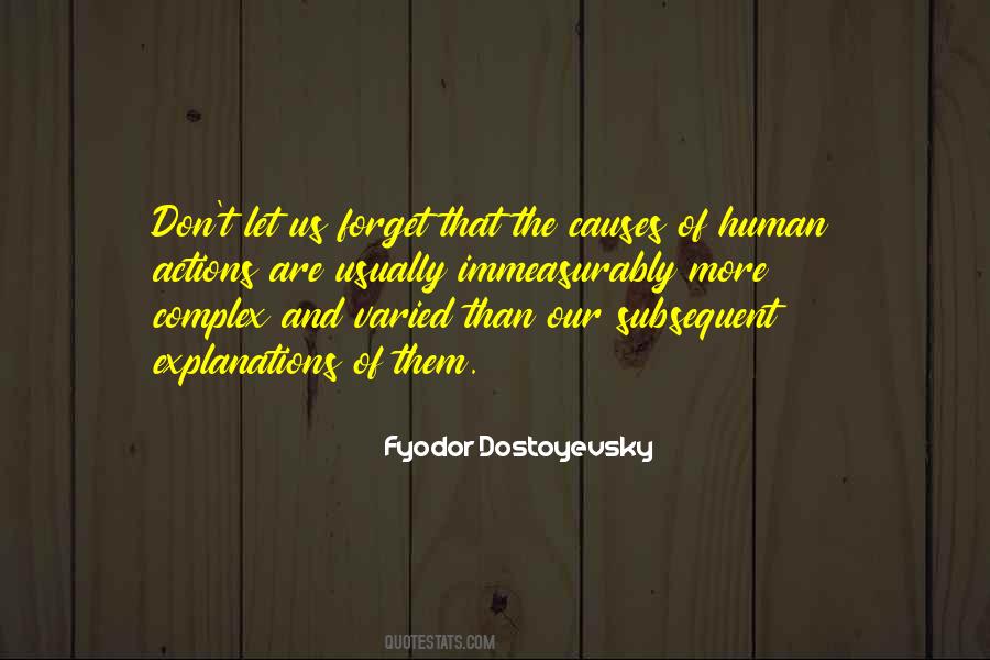 Quotes About Human Actions #1507498