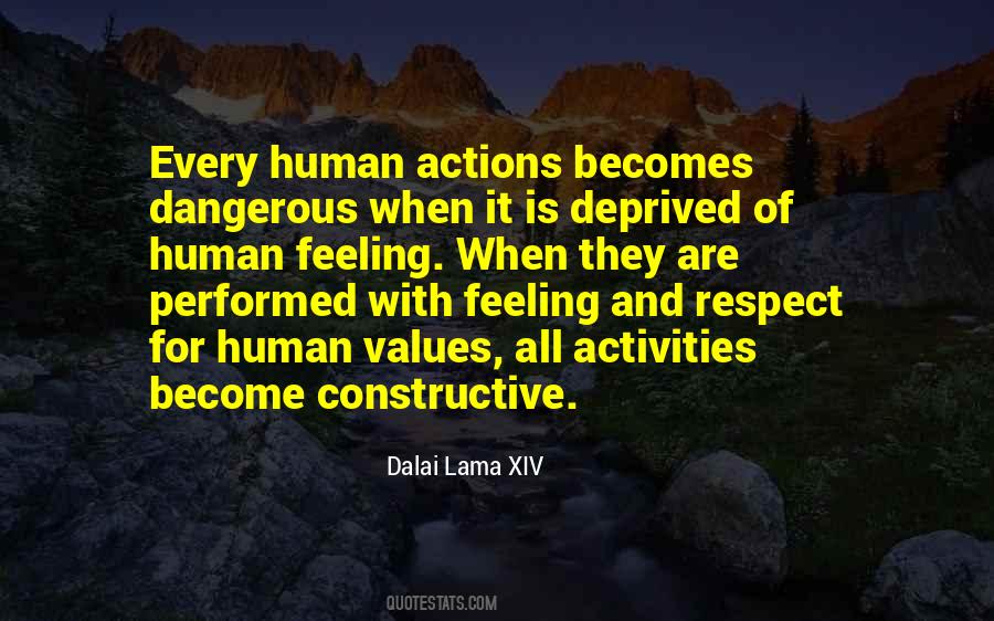 Quotes About Human Actions #452242