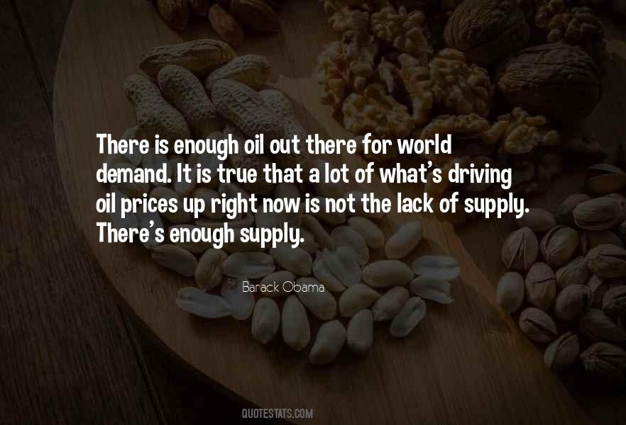 Quotes About Oil Prices #1475913