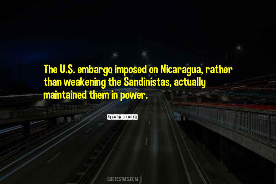 Quotes About Nicaragua #1408980