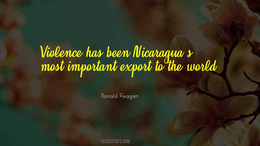 Quotes About Nicaragua #27280