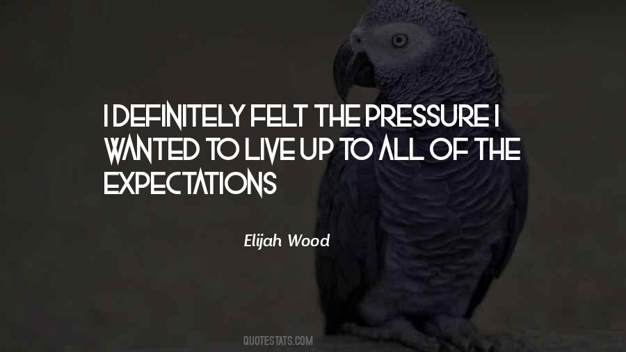 Quotes About Expectations #1623324