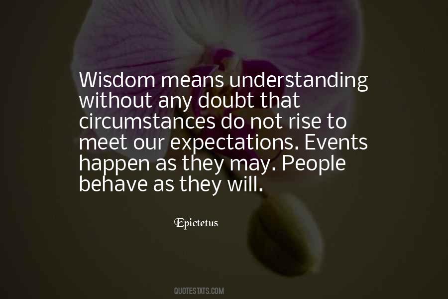 Quotes About Expectations #1640642