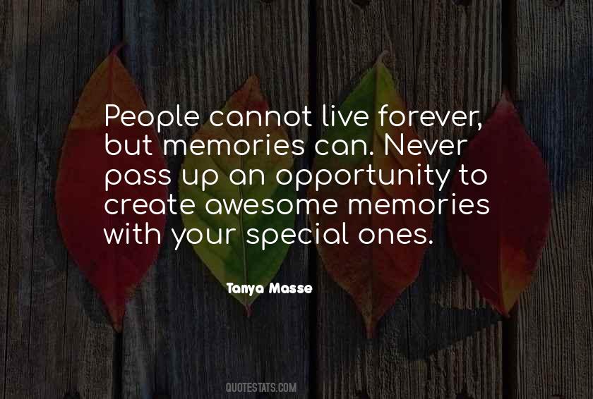 Quotes About Special Memories #205074