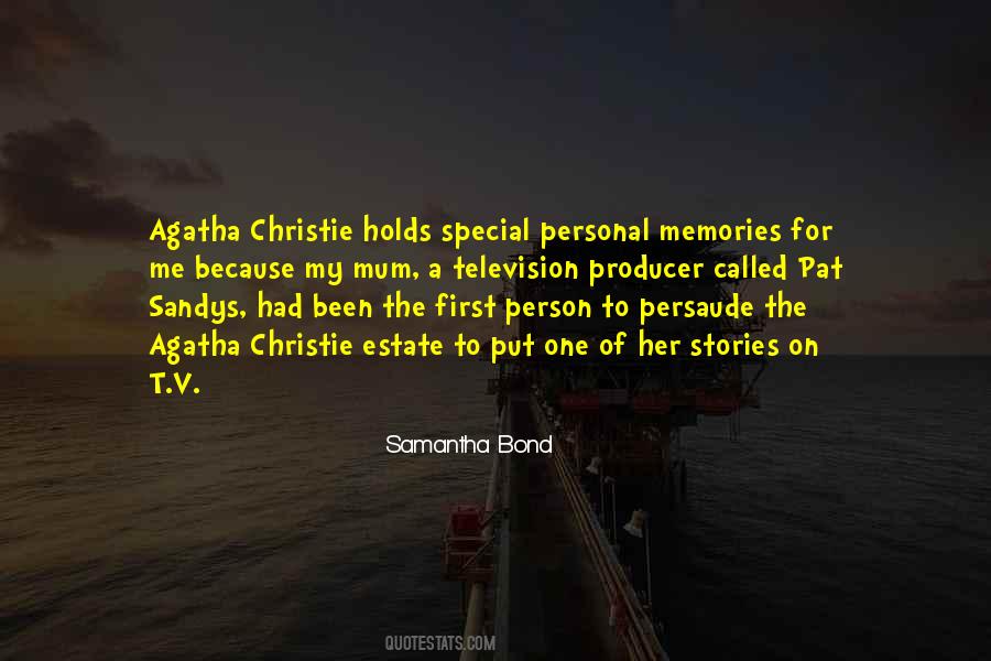 Quotes About Special Memories #303087