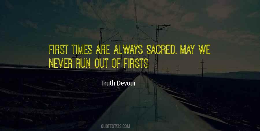 Sacred Truth Quotes #833998