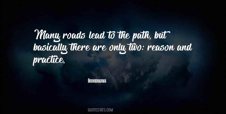 Many Roads Quotes #813794